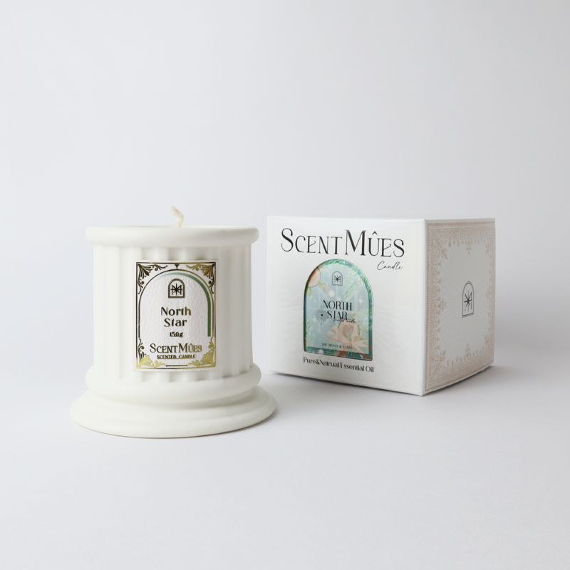 North Star scented candle, , large