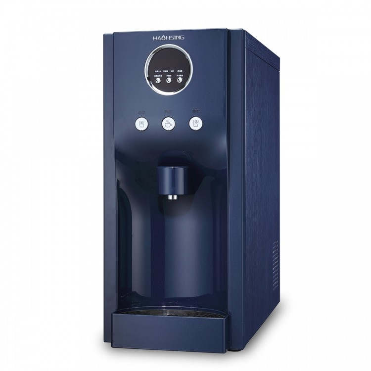 【麗水生活】豪星 HM190 型 冰冷熱飲水機 -桌上型-白、彩黑、藍 搭載RO5道過濾設備, , large