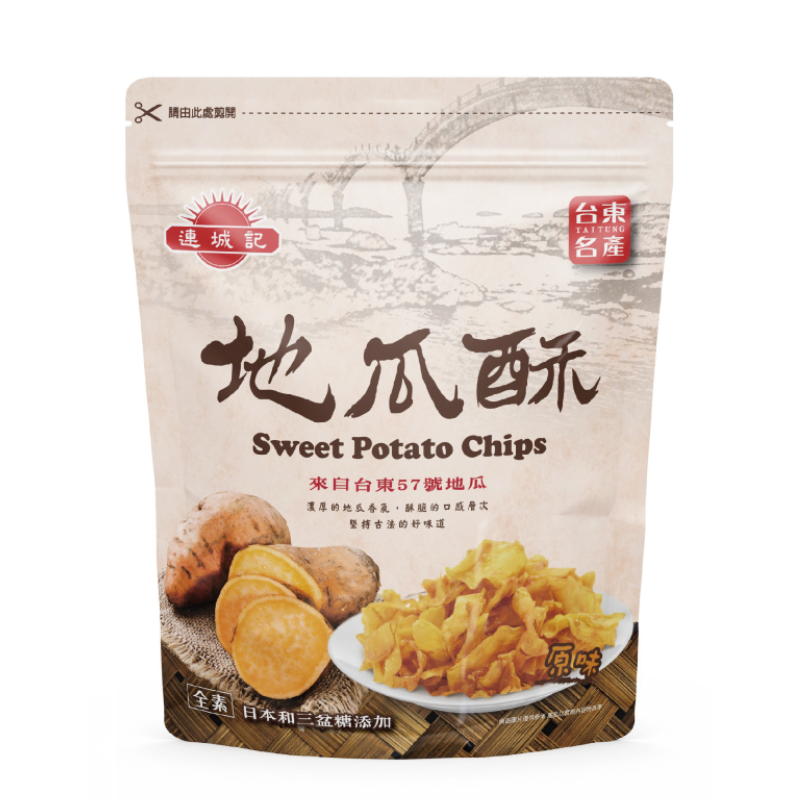 [泓俐]連城記原味地瓜酥140g, , large