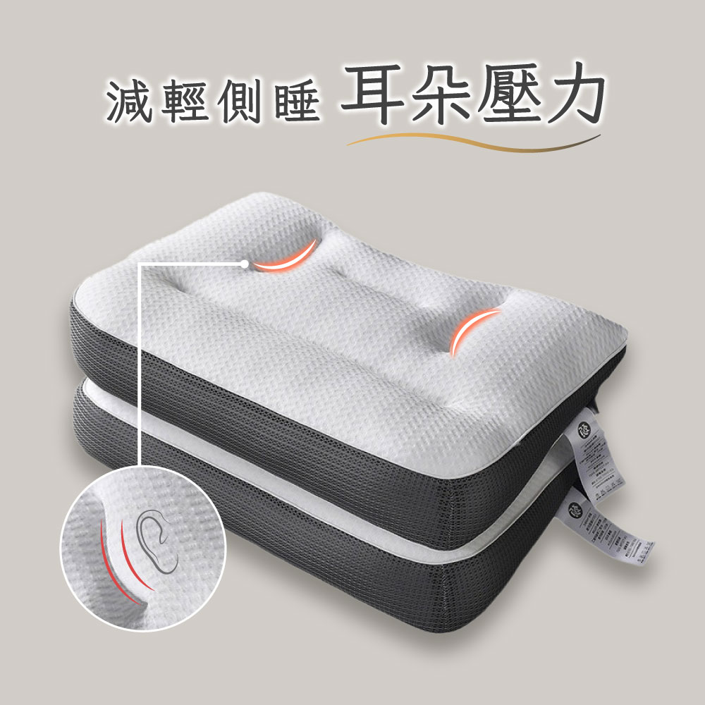 [ Pure Sleep純好眠 ] 升級舒眠護頸反牽引枕芯, , large
