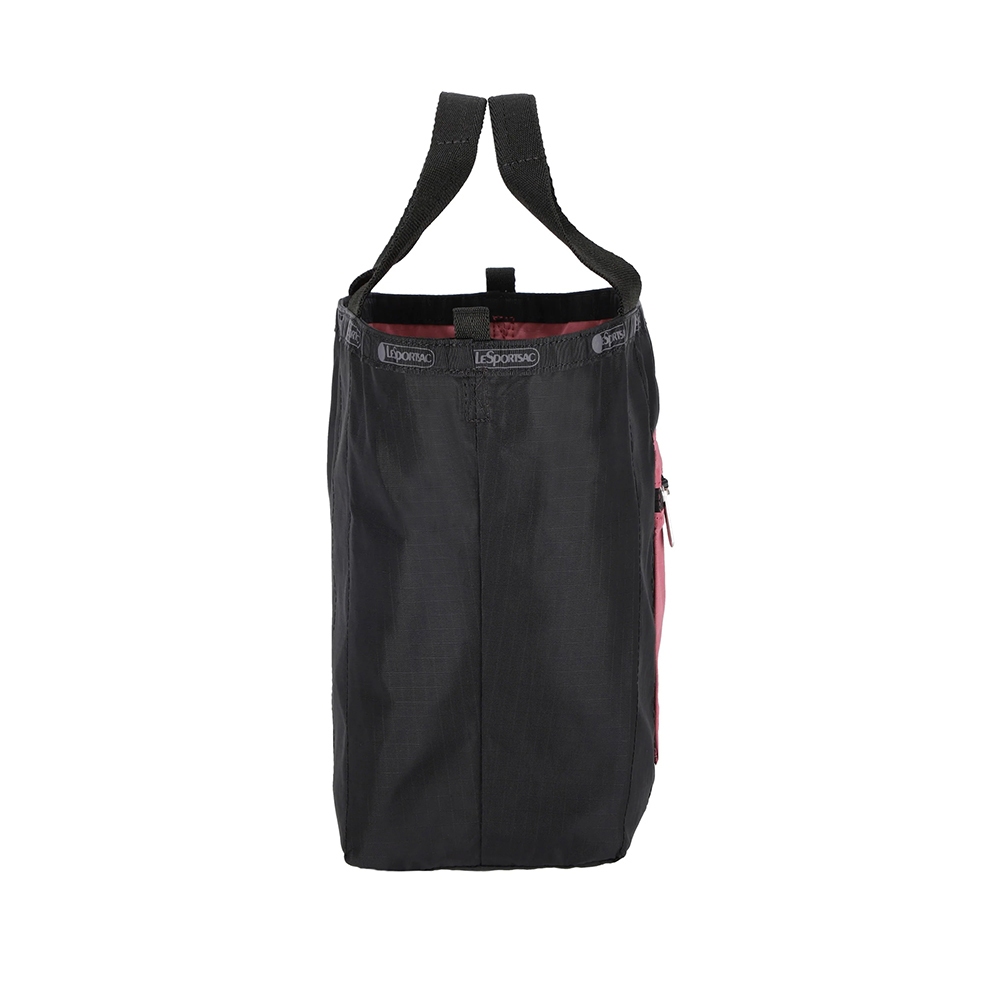 |快速出貨|Lesportsac Small Reversible Pocket Tote 小型雙面托特包 送禮-桃紅色, , large
