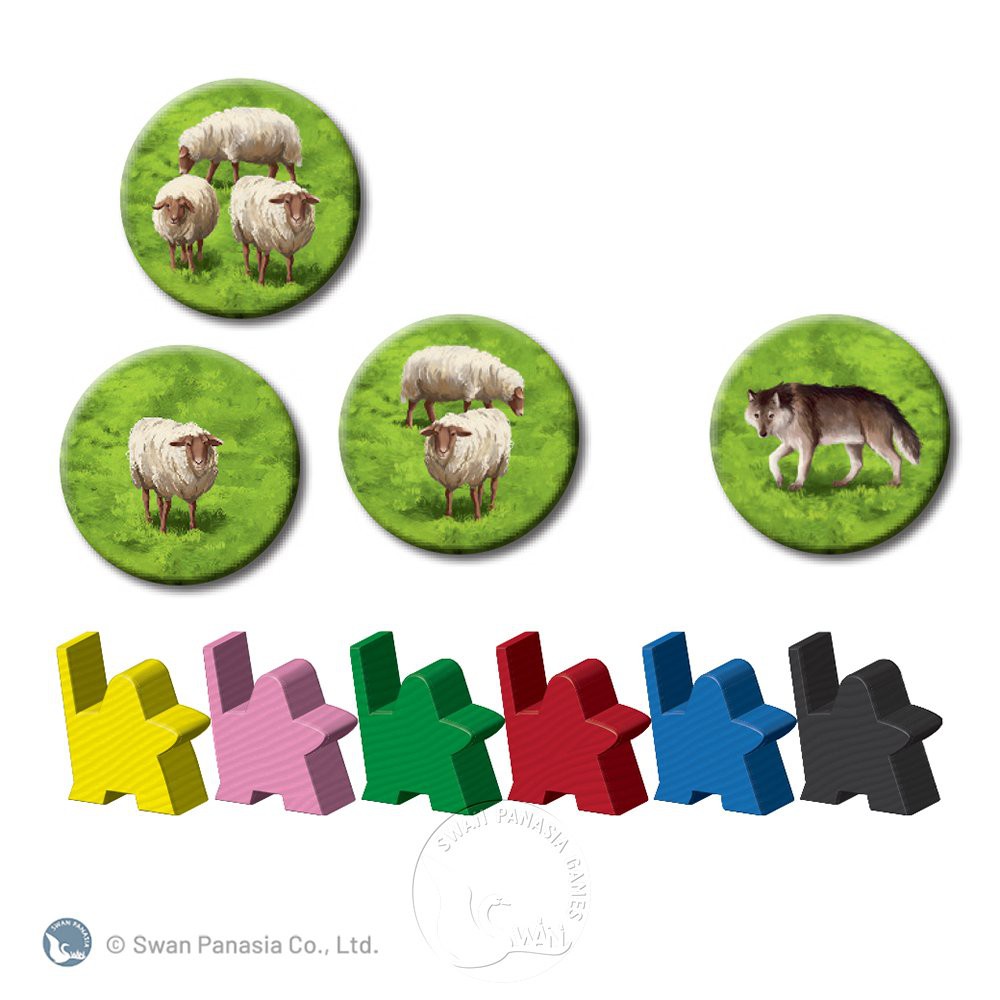 Carcassonne 2.0 Hills & Sheep EX., , large