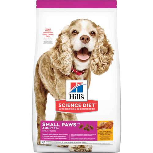 【Hills 希爾思】小型及迷你成犬11歲以上 雞肉大麥與糙米特調食譜 2.04KG (2533), , large