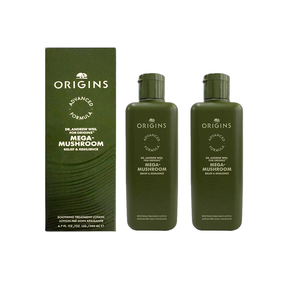 【ORIGINS 品木宣言】 青春無敵靈芝光潤機能水 200ml 新包裝 2入組, , large