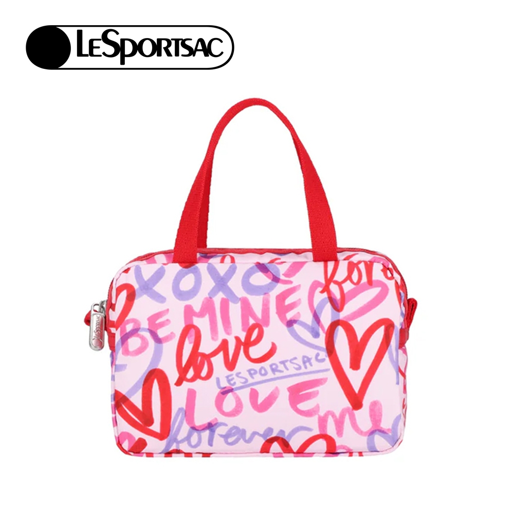 |快速出貨|Lesportsac Micro Bag 輕便小手提包/ 愛情便條手繪風, , large