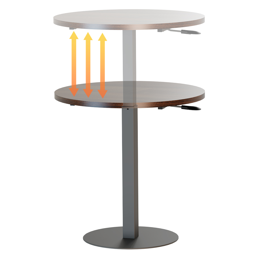 [KAKU] Pneumatic Height Adjustable Coffee Table, , large