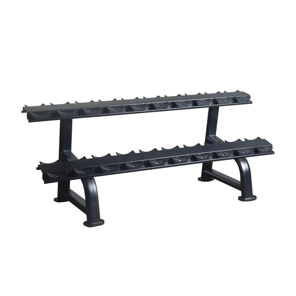 [Body Dynamic] TO-DR01 Commercial Two-Tier Dumbbell Rack, , large