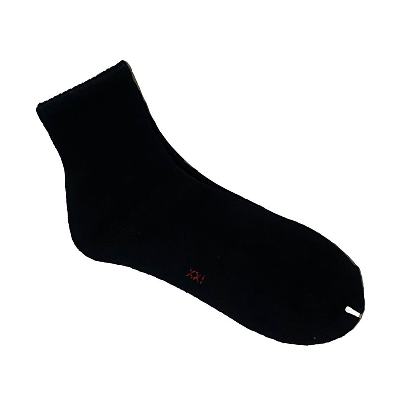 台灣製加大毛巾底休閒襪3入, , large