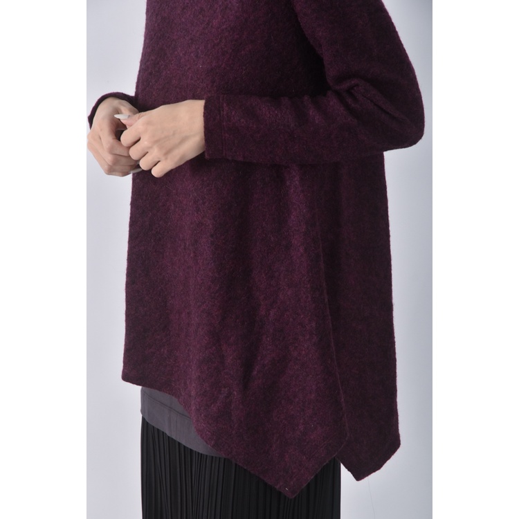 (S) madammay高領兩件式紫色長袖上衣二手衣, , large