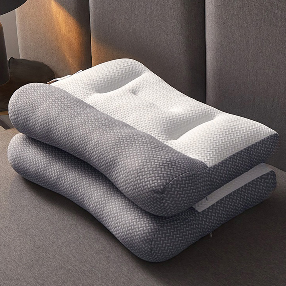 [LY SHIN BEDDING] FOCA Japan's best-selling washable three-dimensional pressure relief traction space pillow, , large