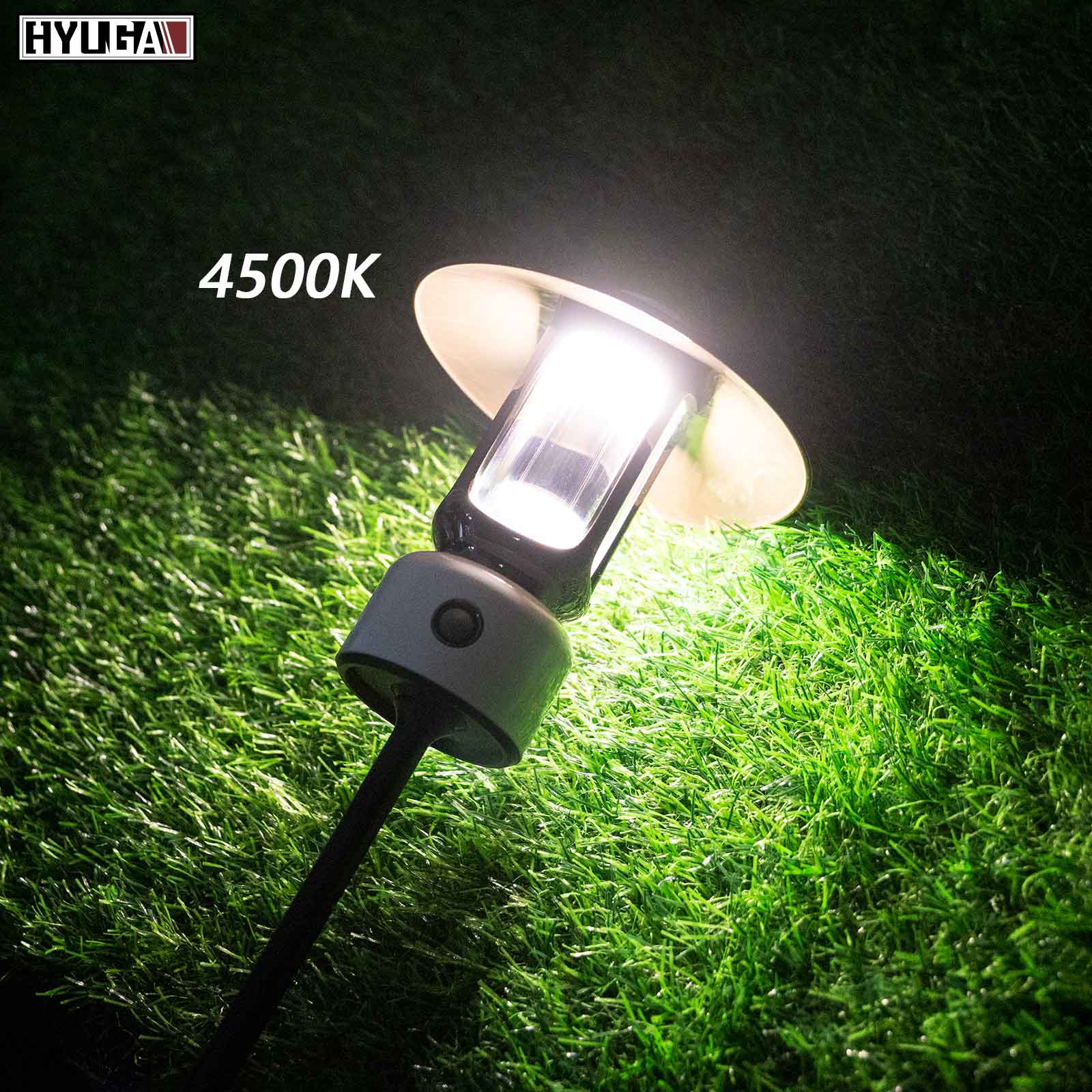 HYUGA L99 Rechargeable Mini Vintage Camping Light【black】, , large