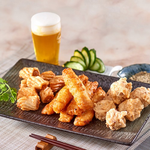 【史家庄方便廚房】【熟客老饕必買】特級手工花枝丸。黑輪。螺旋丸各一包。, , large