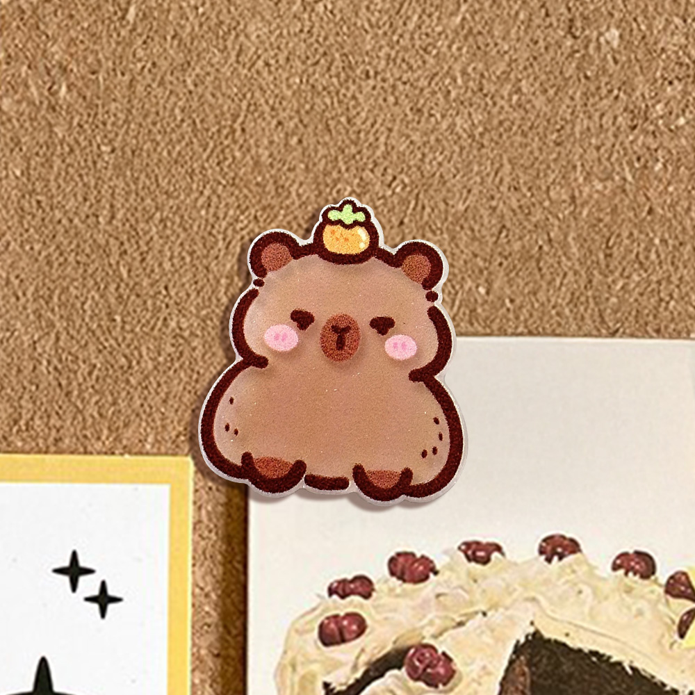 Cute Cartoon Push Pins, , large