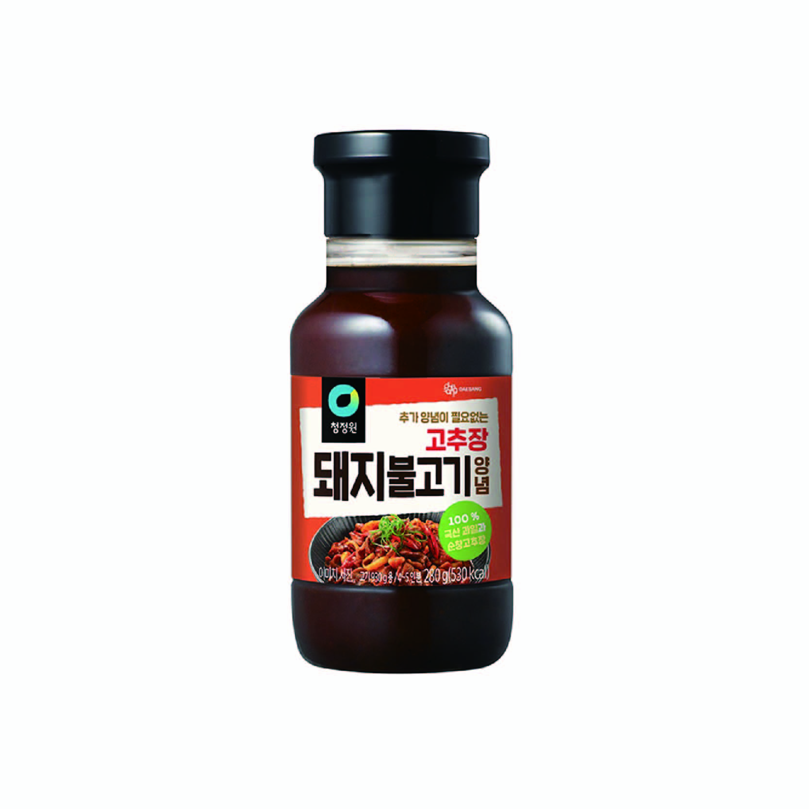 清淨園-烤肉用醃醬(辣味)280g, , large