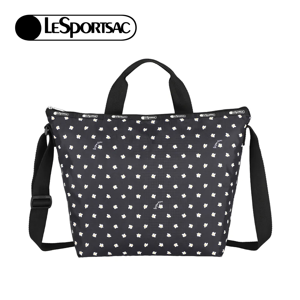 Lesportsac Deluxe Easy Carry Tote 兩用托特包/ 俏皮小雛菊