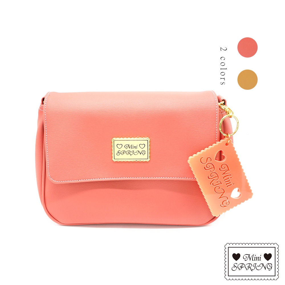 MINI SPRING-經典法式餅乾方型側背包-多色(0-25071-61), , large