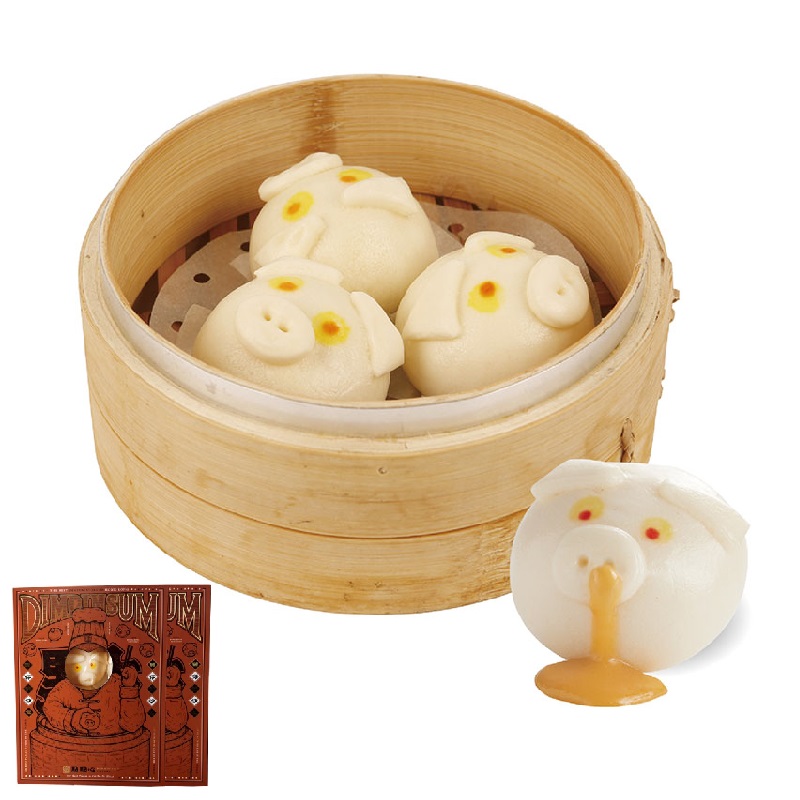 piggy custard buns, , large