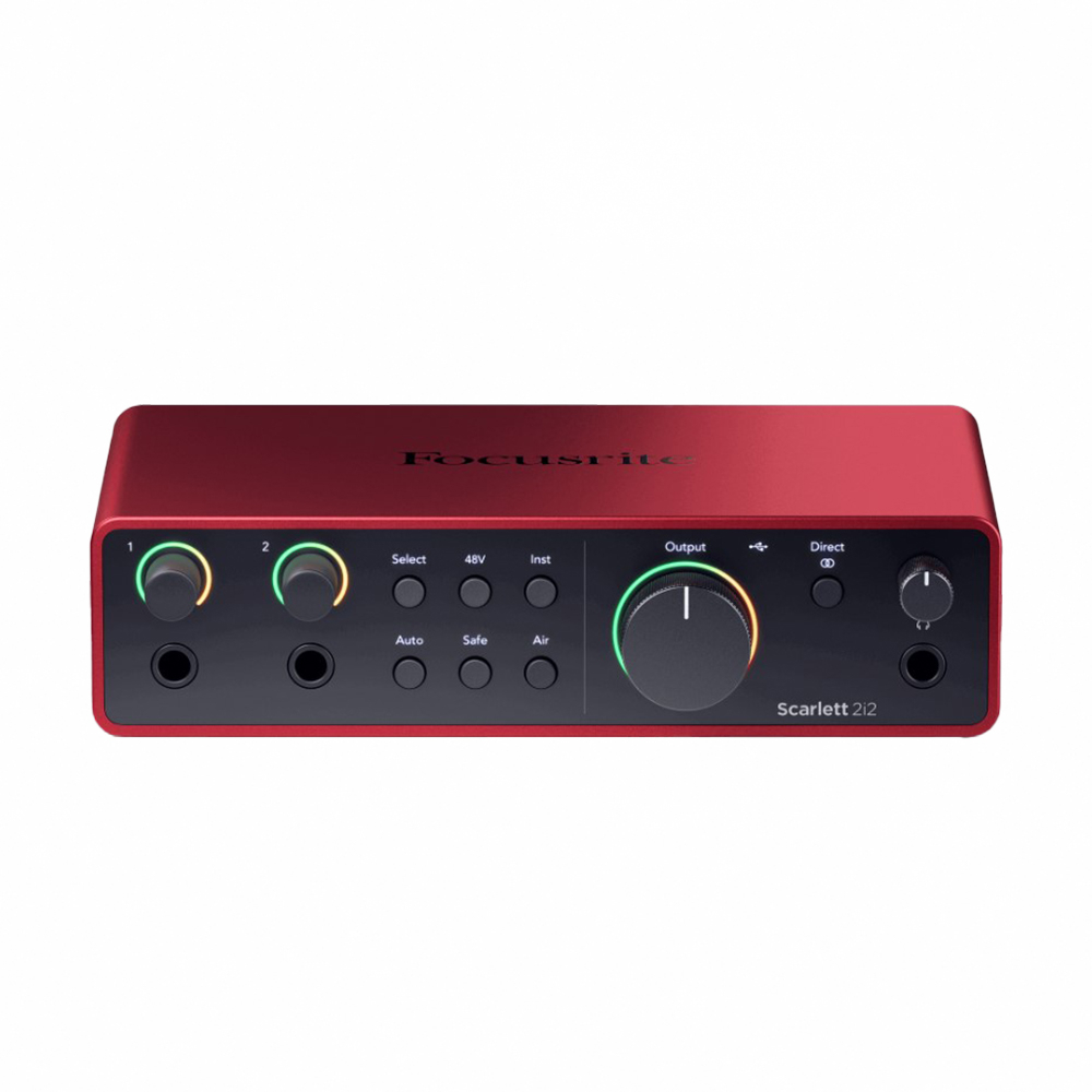 Focusrite Scarlett 2i2 錄音介面 第四代 【敦煌樂器】, , large