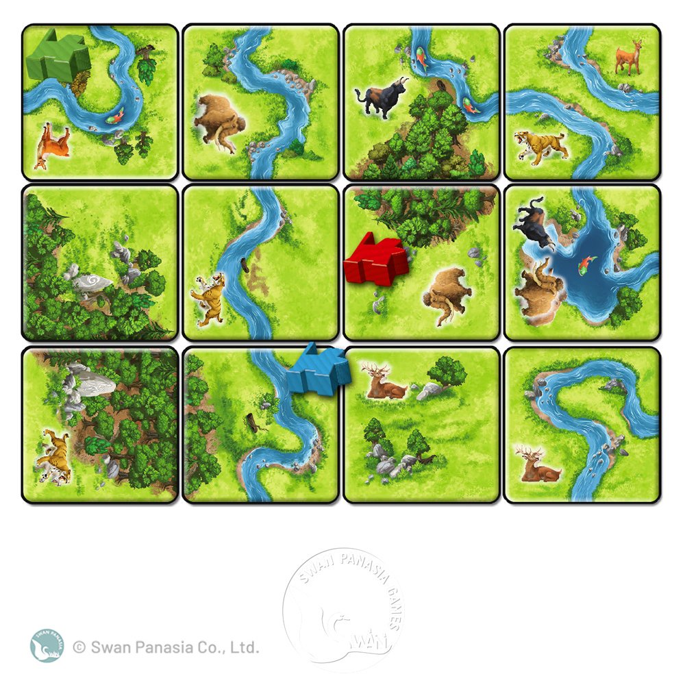 【新天鵝堡桌遊】卡卡頌 獵人與採集者, , large