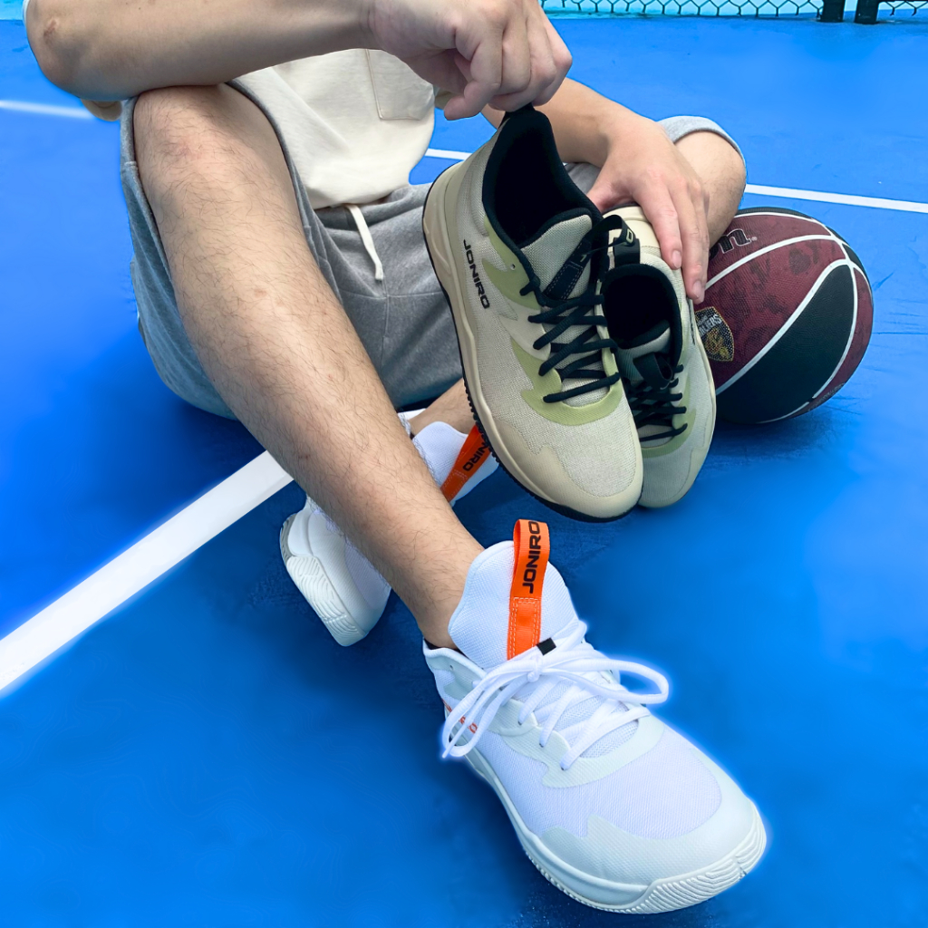 【JONIRO】台灣製造 Buzzer 陽光 男鞋 運動 白色籃球鞋 球鞋推薦 復古潮流 (部分鞋款有現貨), , large