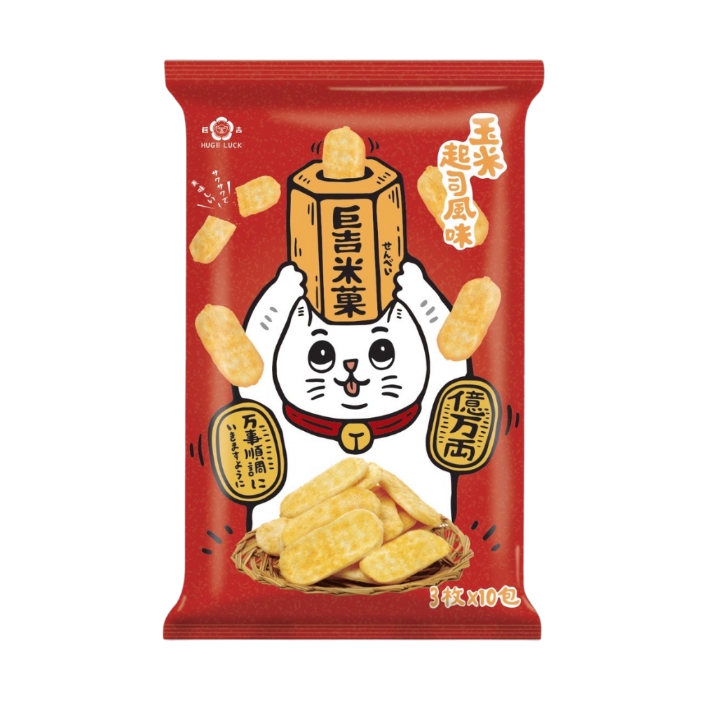 巨吉米果玉米起司風味, , large