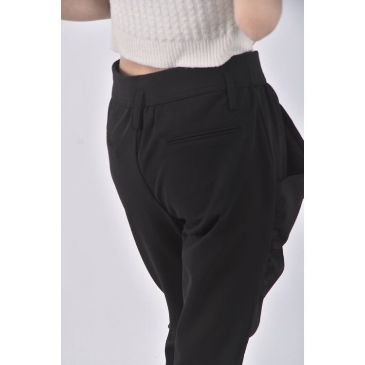 (S) xin siqian修身黑色長褲二手衣, , large