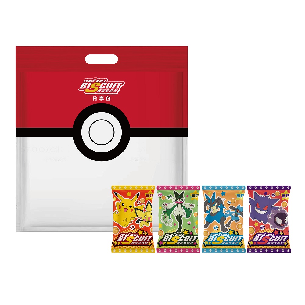 寶可夢高鈣起司風味餅乾派對包, , large