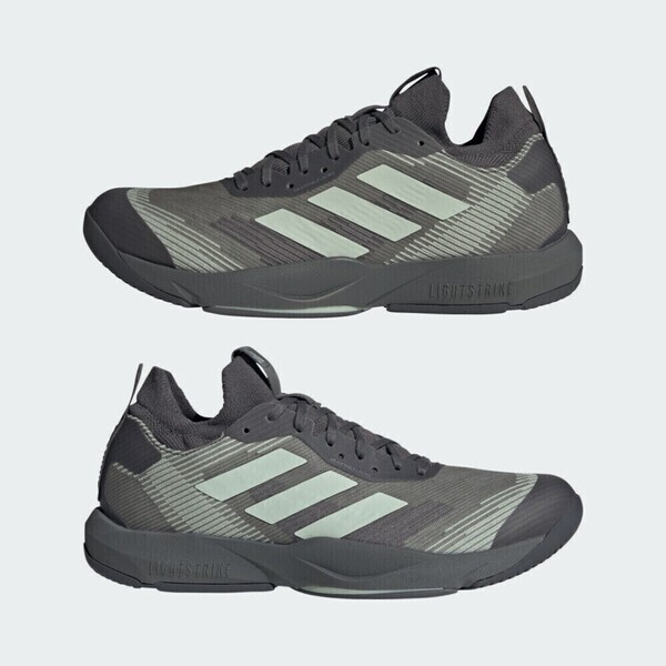 Adidas Rapidmove ADV Trainer M 男 訓練鞋 運動 穩定 健身 重訓 灰綠 [IH7518], , large