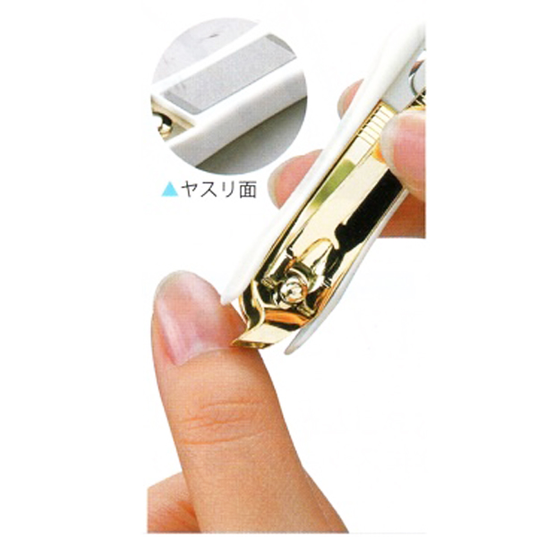 日本GB綠鐘PSG指甲緣去皮剪-2入, , large