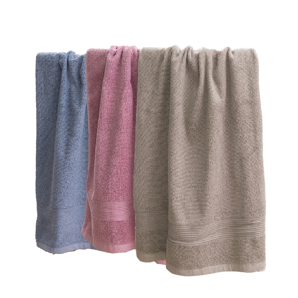 飯店級典雅歐風莫蘭迪色加厚浴巾-70x140cm-2條