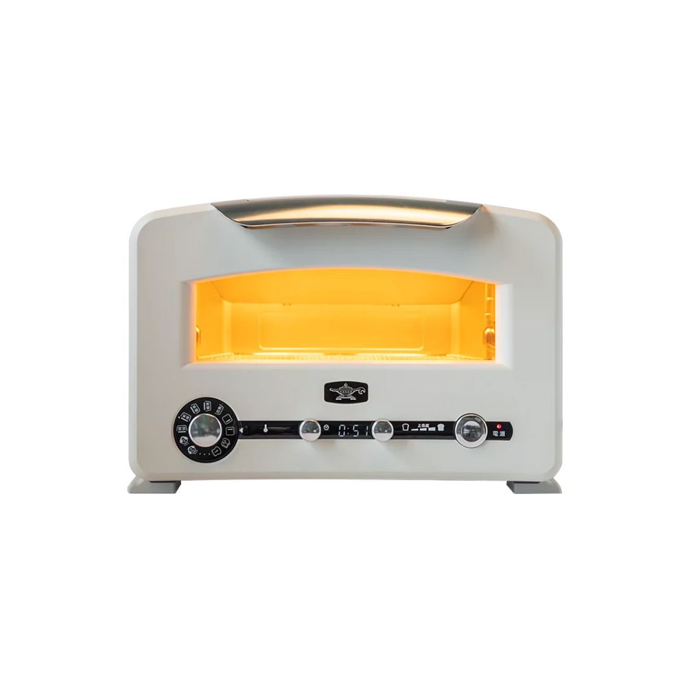 【可易家電】日本Sengoku Aladdin 千石阿拉丁「0.2秒瞬熱」320度極炙烤箱三代旗艦款AET-GP14TB 白色(2025最新款│旗天大瞬), , large