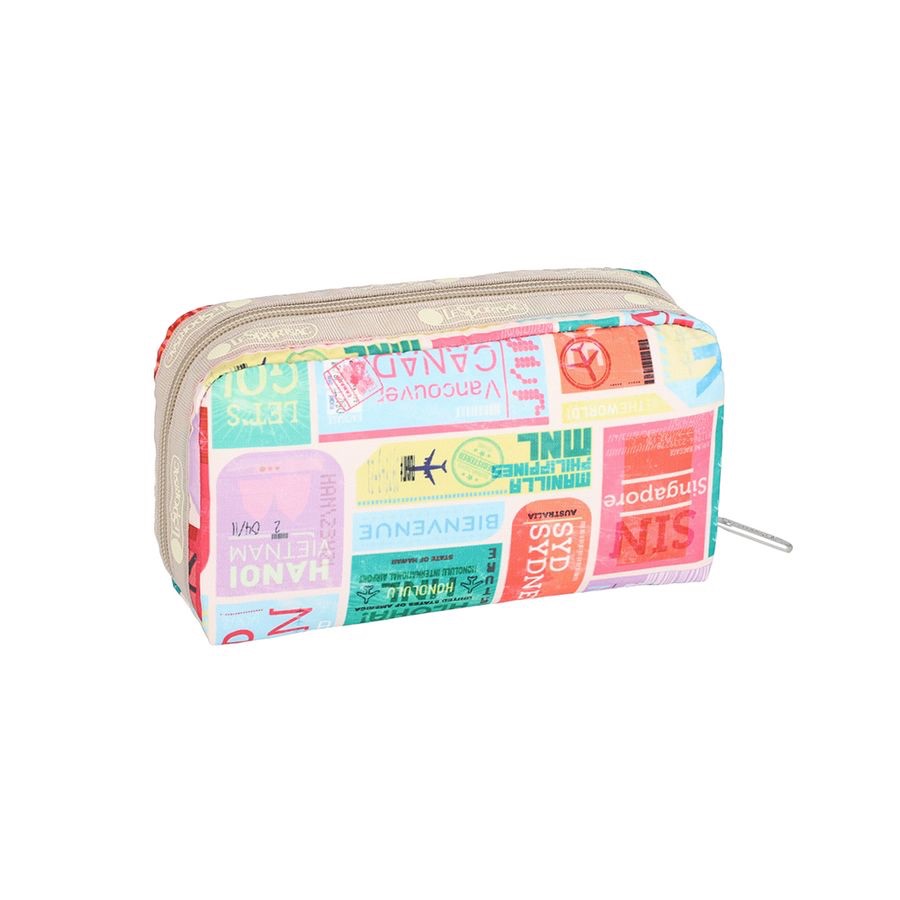 Lesportsac Rectangular Cosmetic 長形化妝包 / 旅人的印記, , large
