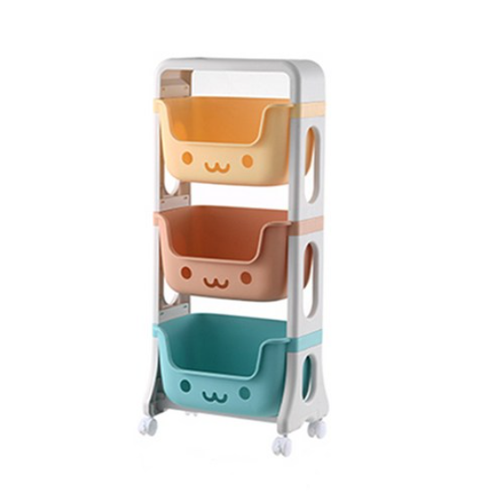 Children's toy storage rack, three layers, , large