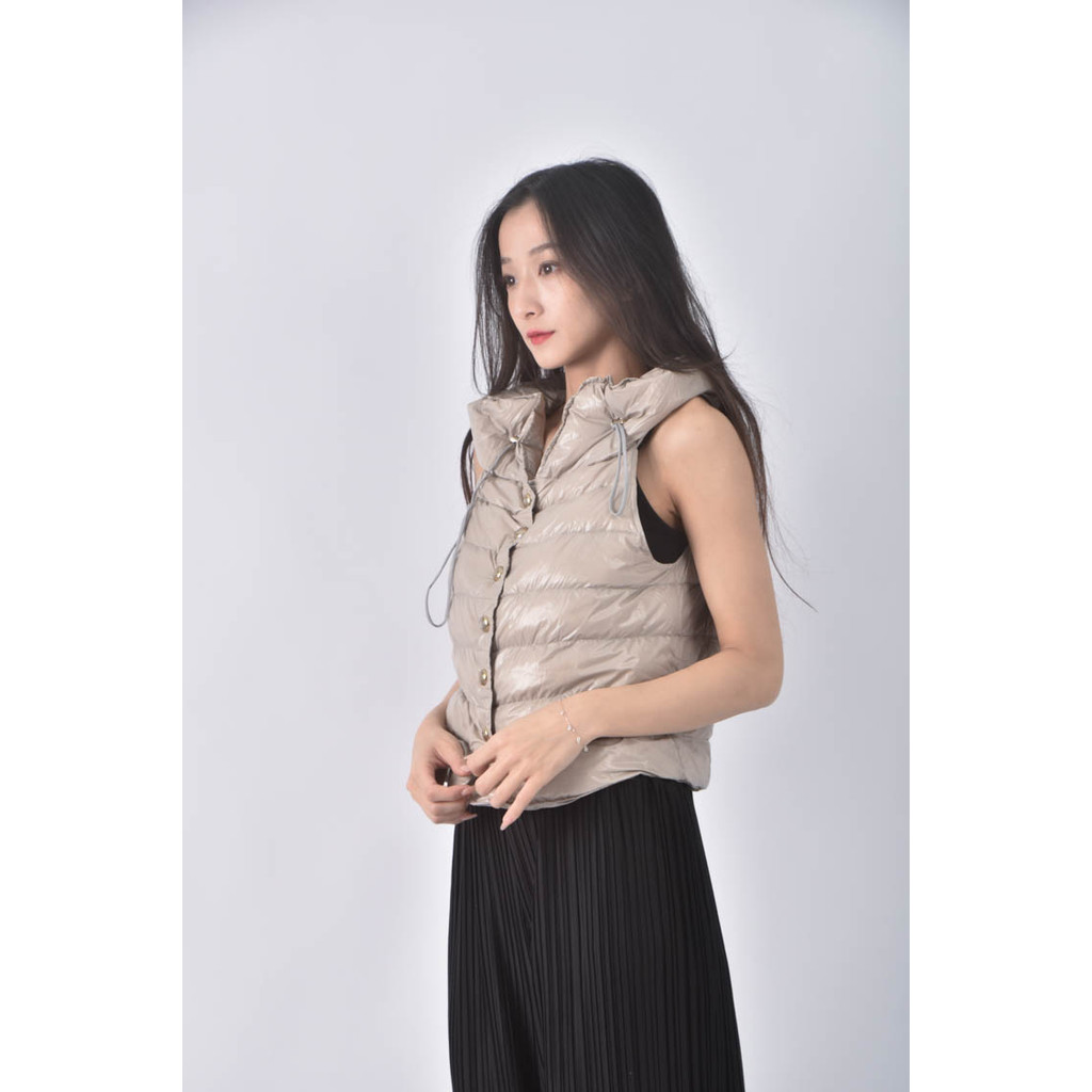 (S) pinko背心杏色外套二手衣, , large