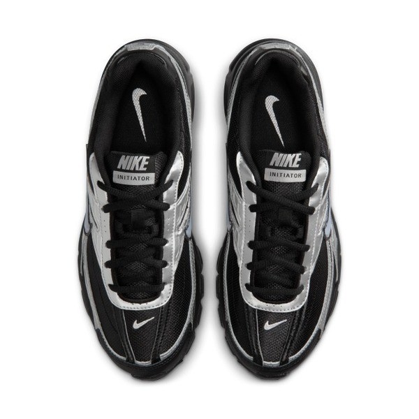 Kixpress-Nike 耐吉 Initiator 女 運動休閒鞋 復古鞋 舒適 緩震 穿搭 黑銀 [IO7597-001], , large