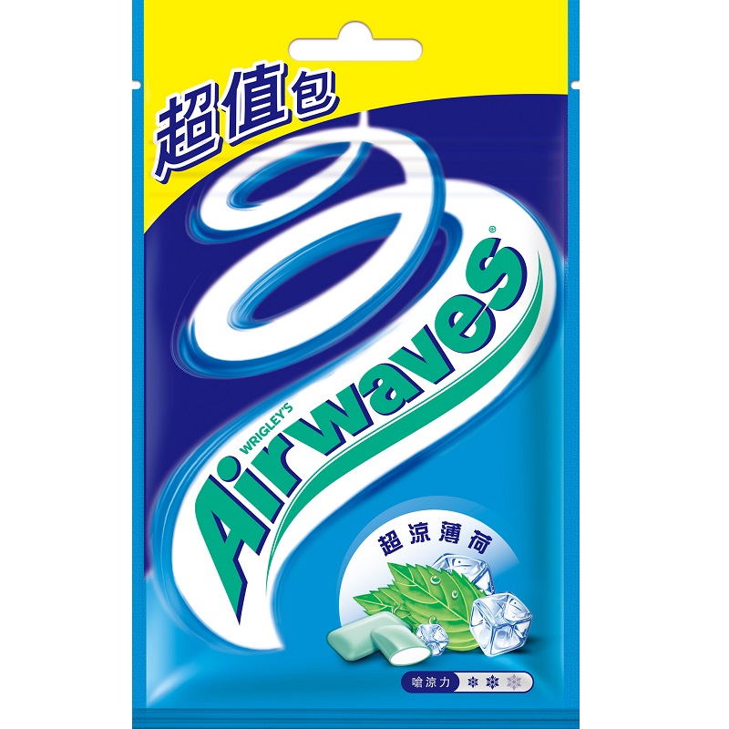 Airwaves口香糖超值包超涼薄荷, , large