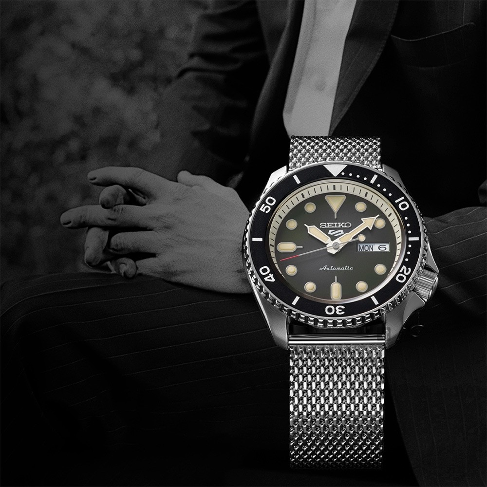 SEIKO 精工 5 Sports 系列機械錶-42.5mm 4R36-07G0D(SRPD73K1), , large