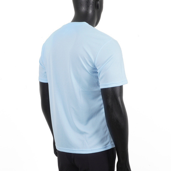 Asics 男女 短袖 T恤 運動 透氣 吸濕 快乾 抗UV 台灣製 延續 水藍 [2033B666-400], , large