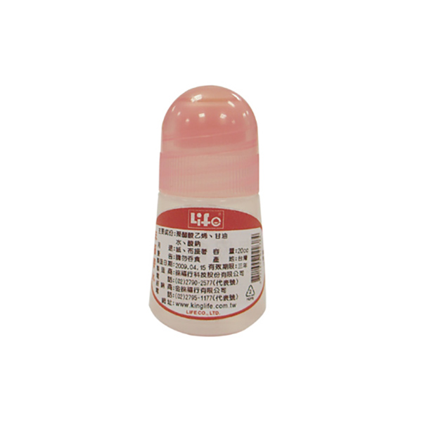 【 徠福 】膠水 20c.c. (顏色隨機出貨) 48瓶 / 盒 NO.2238