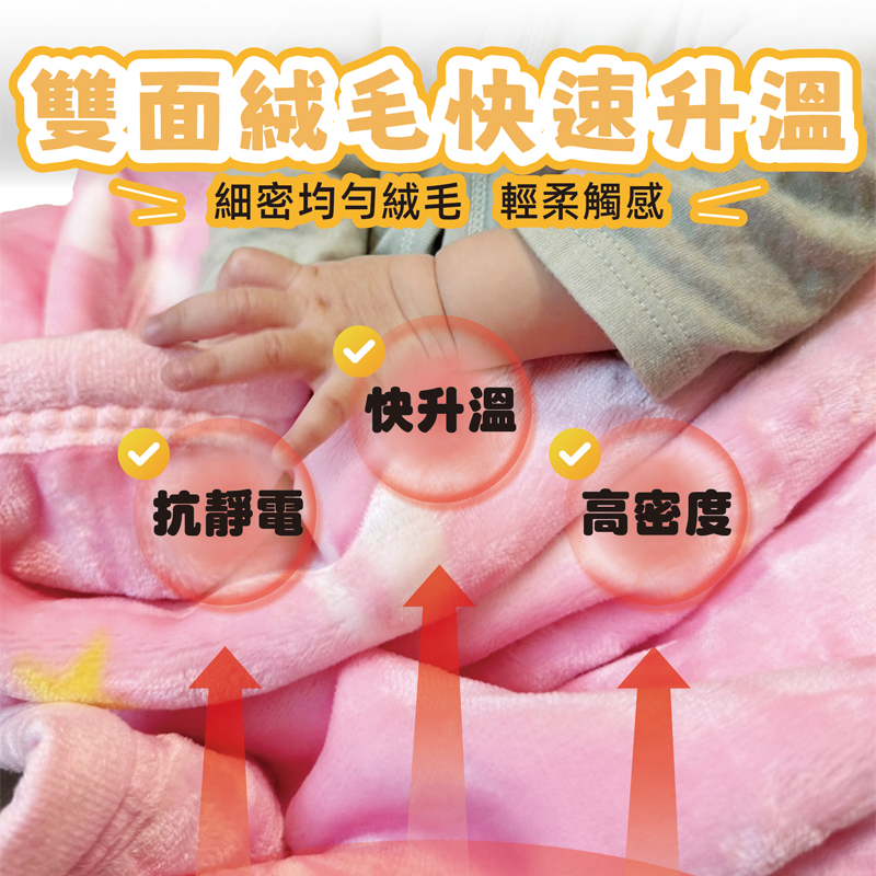 Warm, high-quality children's blanket, , large