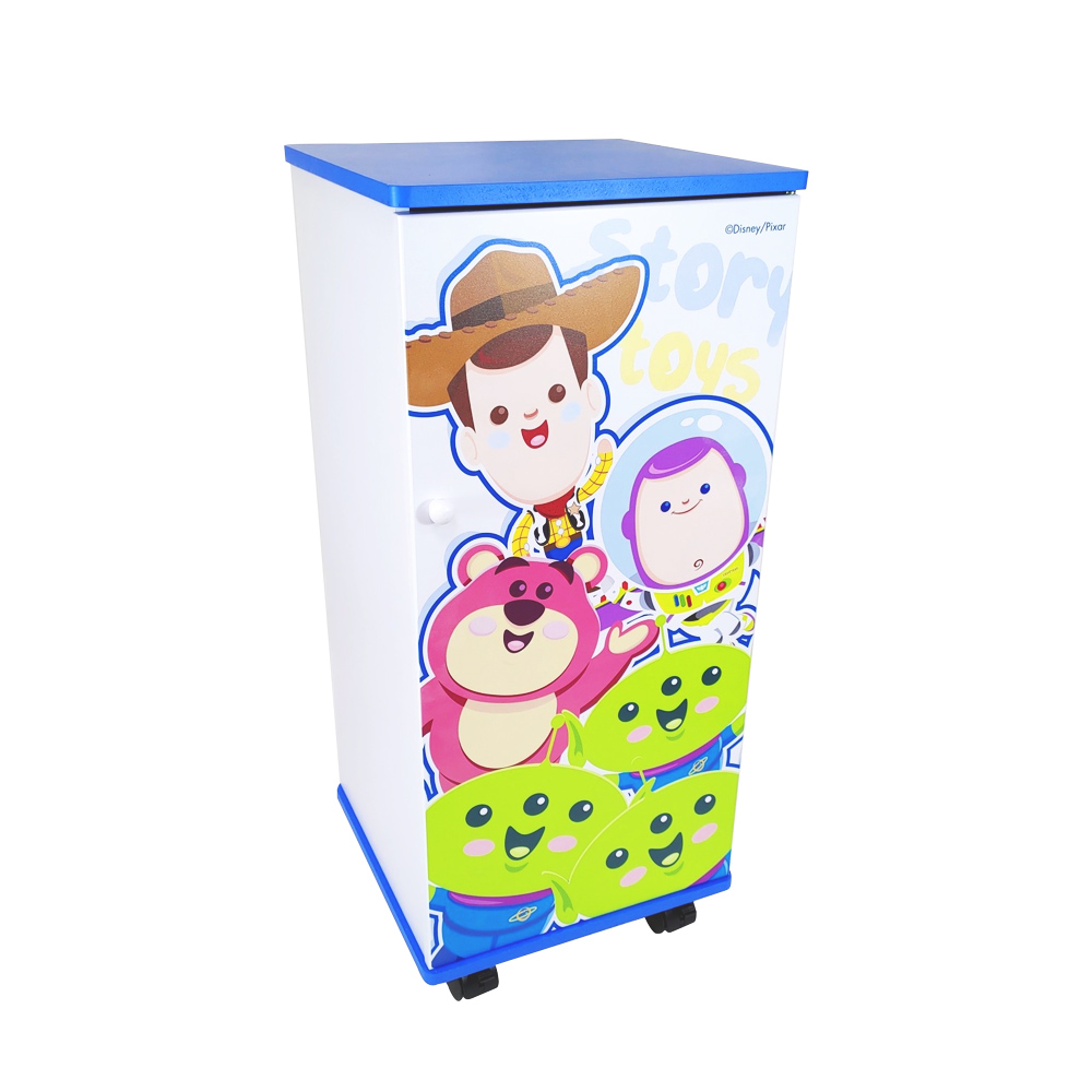 【百科良品】迪士尼Disney 玩具總動員-DIY活動三層滾輪櫃 活動櫃 置物櫃 收納櫃(正版授權台灣製), , large