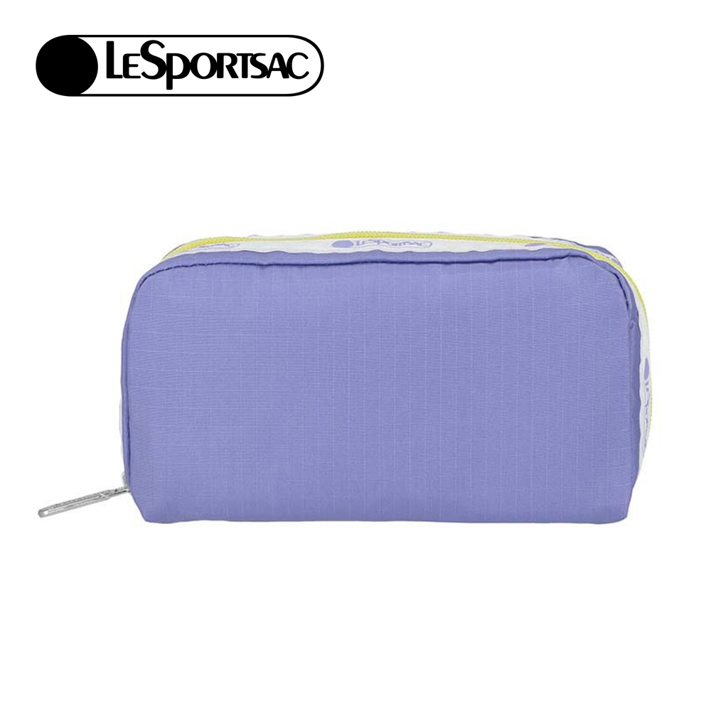 Lesportsac Rectangular Cosmetic 立體長形收納化妝包/ 紫羅蘭色, , large