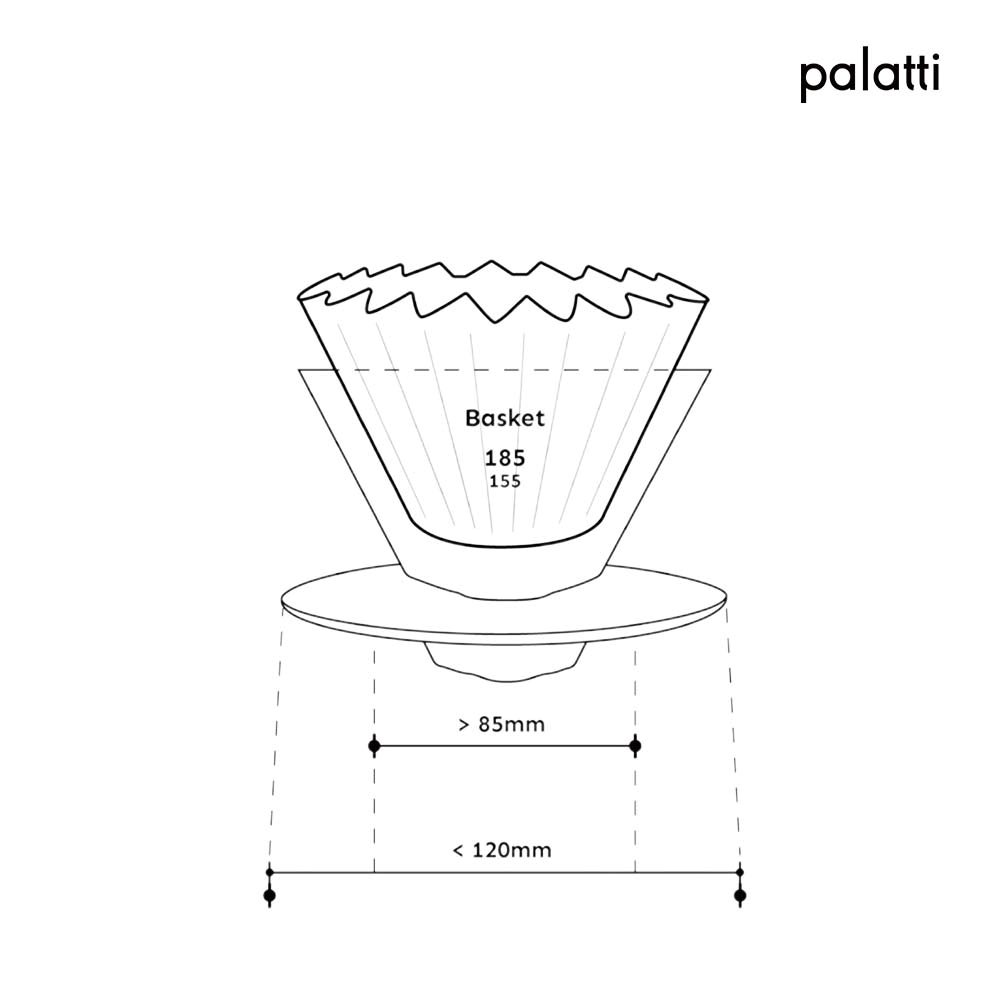 [樂維科技]【palatti】Dune沙丘全陶瓷咖啡濾杯, , large