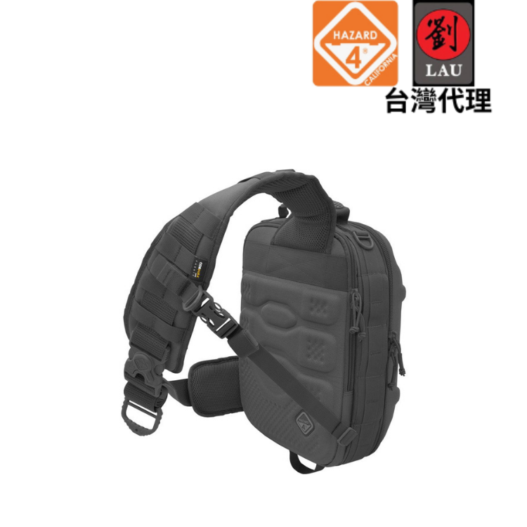 [劉氏國際]HAZARD 4 BS-HBC-BLK 硬殼單斜肩筆電包(黑色), , large