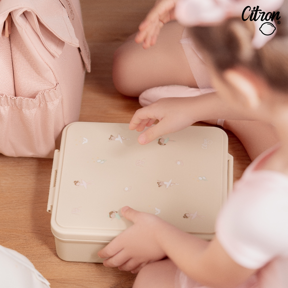 官方直營【Citron】餐盒兩件組_芭蕾女孩, , large