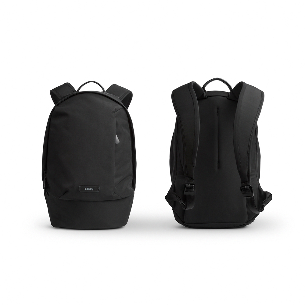 |快速出貨|Bellroy 經典後背包 Compact 筆電包 防水背包 收納多口袋-黑, , large