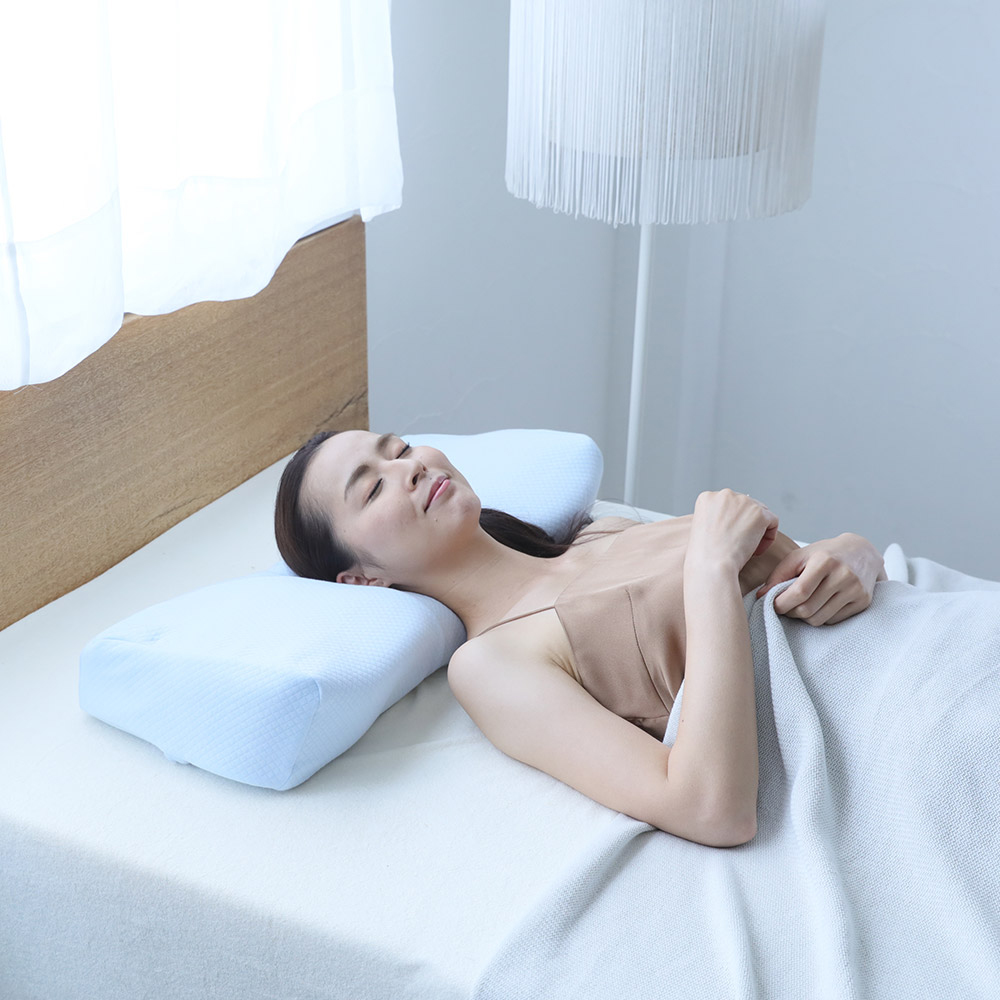 RAKUNA AZ-652-BLK Massage Pillow (Long) - blue, , large