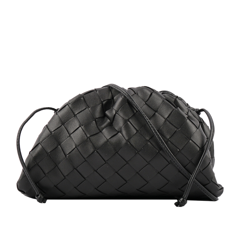 MINI POUCH woven cloud bag, , large