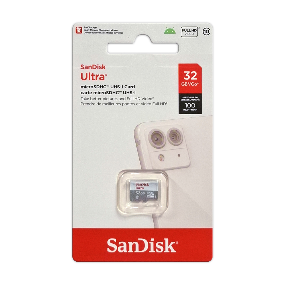 【SanDisk】 ULTRA 32G UHS-I C10 microSDHC 記憶卡, , large