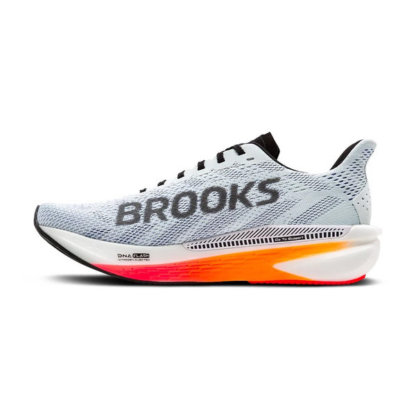 Brooks Hyperion Gts 2 男 慢跑鞋 路跑 訓練 支撐 氮氣中底 灰橘紅 [1104331D443], , large